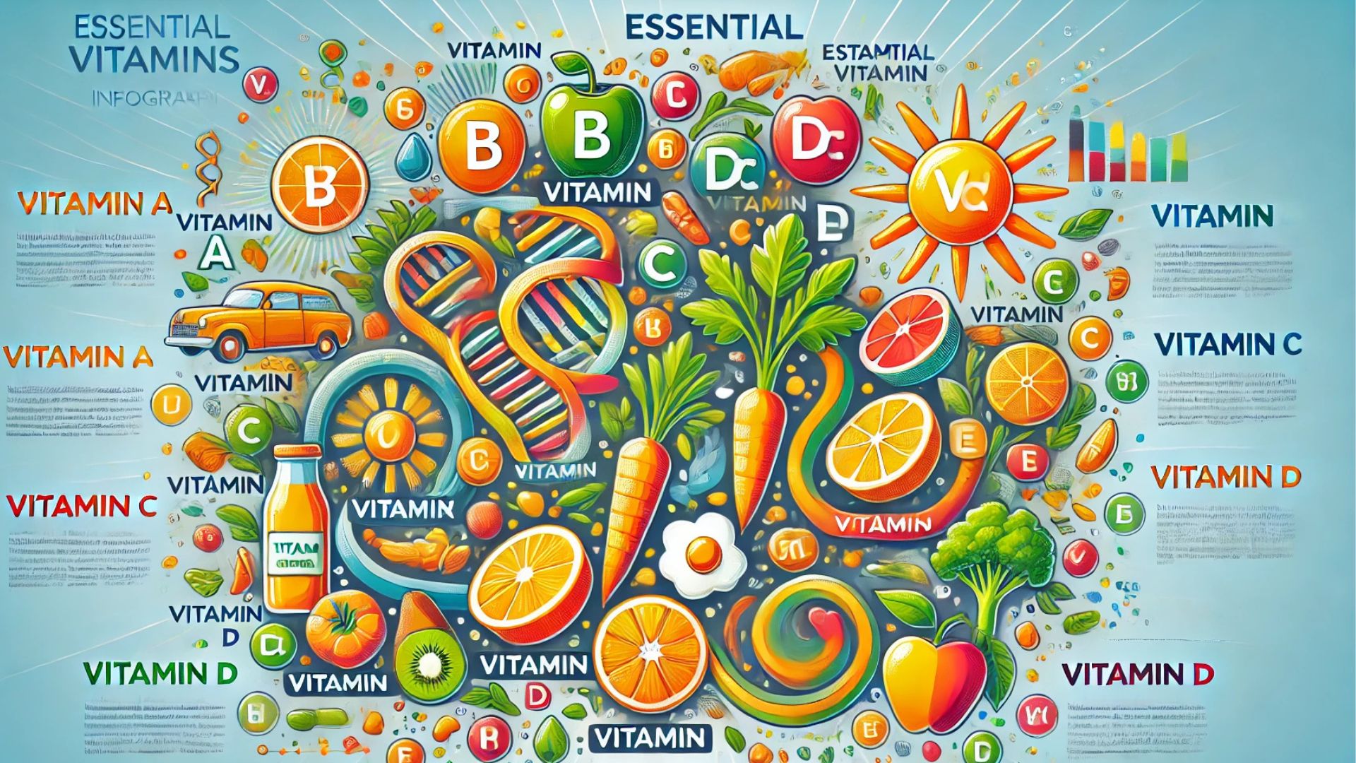 Quais São as Vitaminas Essenciais para o Nosso Corpo?